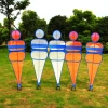 Spring-inserted ground human wall simulates human wall free kick training, human wall training target, dummy football training obstacles Specification image